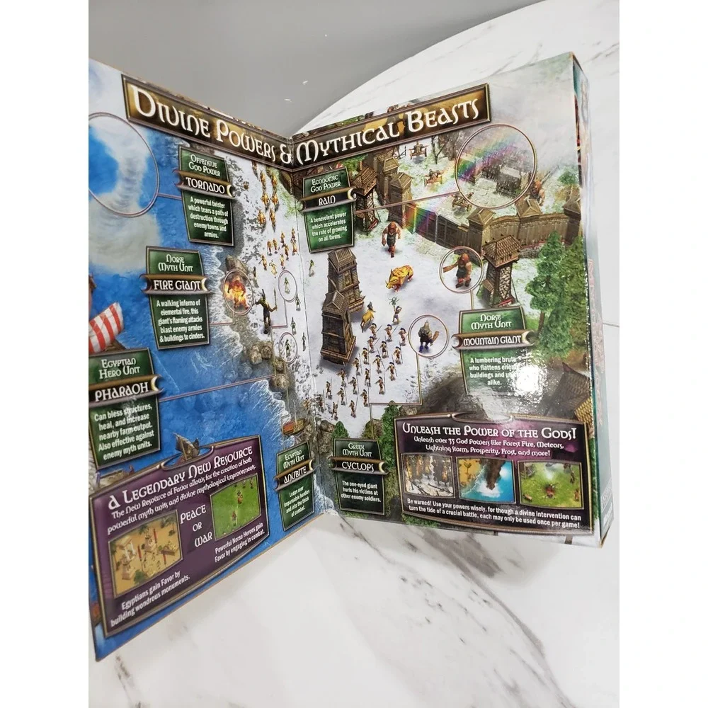 SEALED New Age of Mythology (PC, 2002) Small‎ Box